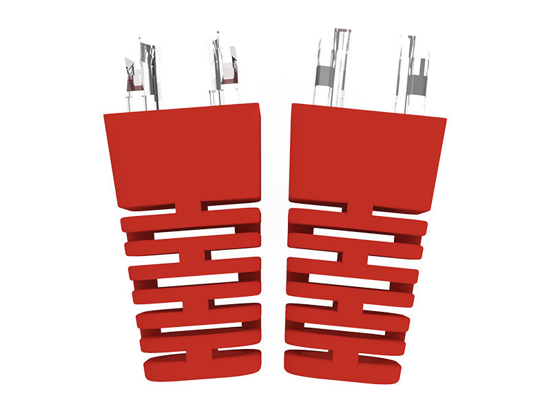 02-107-008 PC+PVC RJ45 Odciążenie 02-107-008 PC+PVC RJ45 Odciążenie