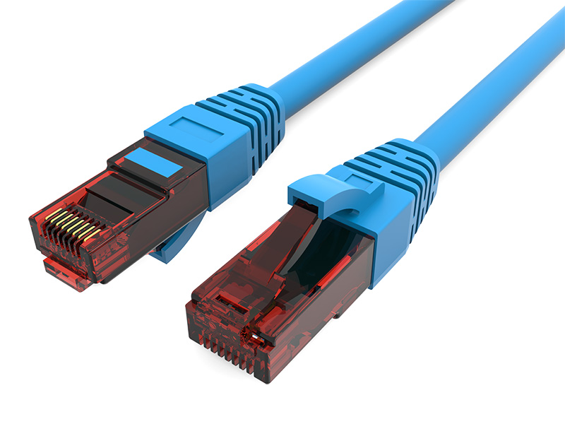 Antybakteryjny kabel krosowy U/UTP CAT.6A bez ekranowania