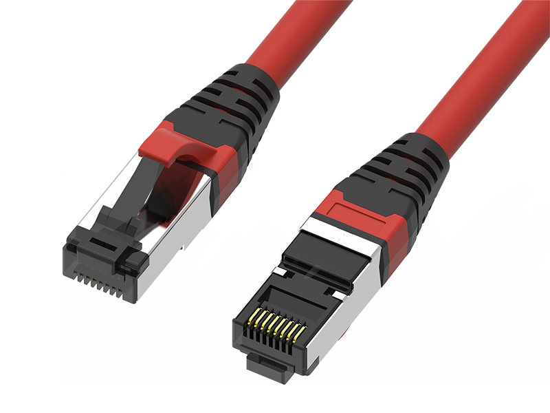 Ekranowany dwukolorowy kabel krosowy S/FTP CAT.6