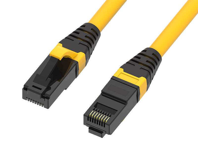Nieekranowany dwukolorowy kabel krosowy U/UTP CAT.6
