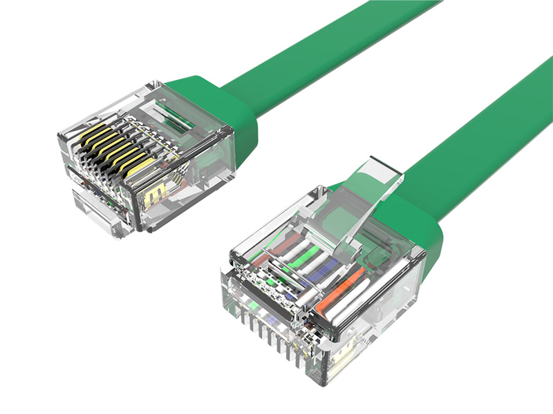 Nieekranowany płaski kabel krosowy U/UTP CAT.5E